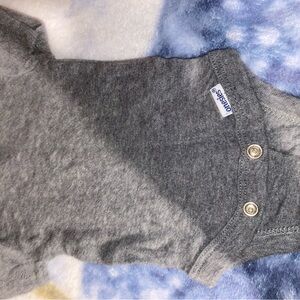 Gray Kids Bodysuit